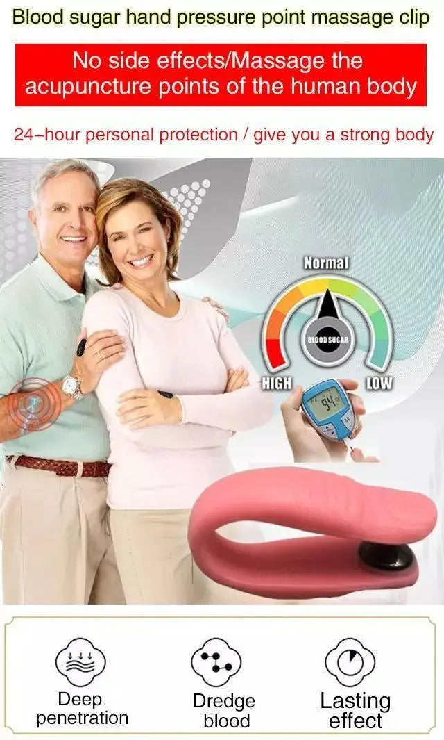 Sugar Control Li4 Acupressure Point Clip