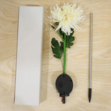 Solar Garden Flower Led Stake Light For Pathway Lawn And Outdoor Decor (1 Pc)