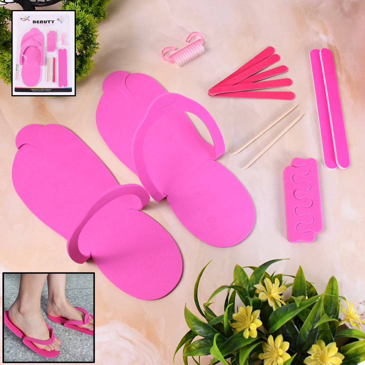 Salon Pedicure Kit Professional Pedicure Tools Set (13 Pcs Set)