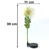 Solar Garden Flower Led Stake Light For Pathway Lawn And Outdoor Decor (1 Pc)