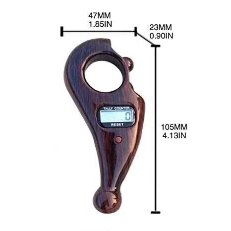 Tally Counting Machine-Manual Finger Rotating Digital Tally Number Counting Machine