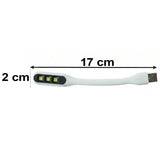 Mini Flexible Usb Led Light Gooseneck Reading Lamp For Laptop (1 Pc)