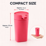 Liquid Soap Dispenser Bottle With Press Pump Refillable Hand Wash Bottle (1 Pc)
