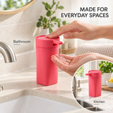 Liquid Soap Dispenser Bottle With Press Pump Refillable Hand Wash Bottle (1 Pc)